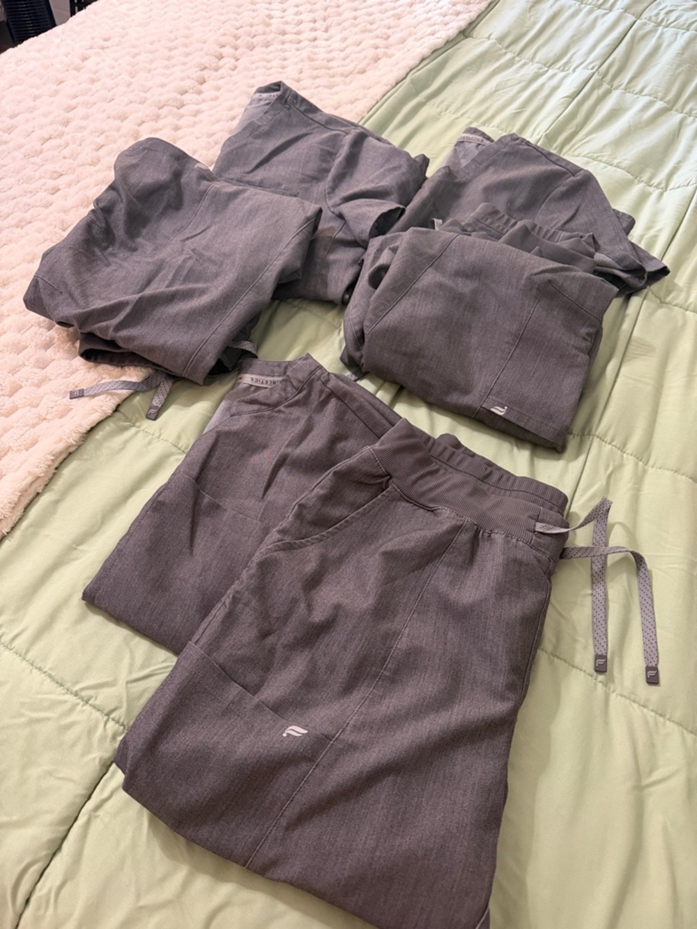 Fabletics Gray Women's Scrub Sets